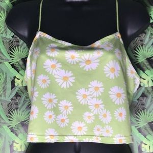Daisy crop top